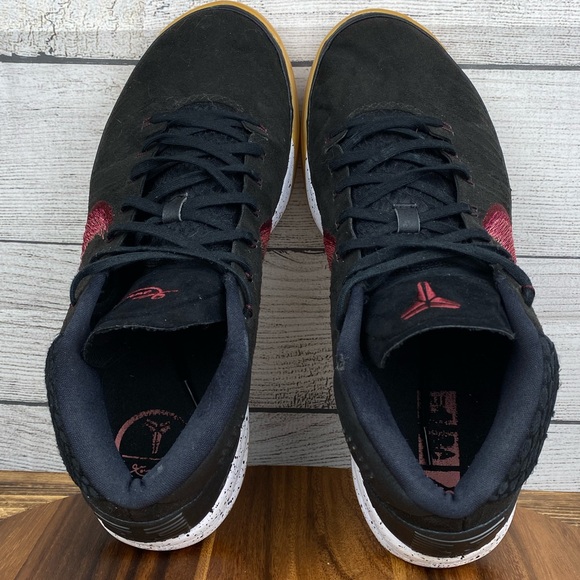 Nike Kobe Mamba A.D. Mid Black Pink Gum Basketball Shoe 922482-006 Men’s 12 - Picture 10 of 12